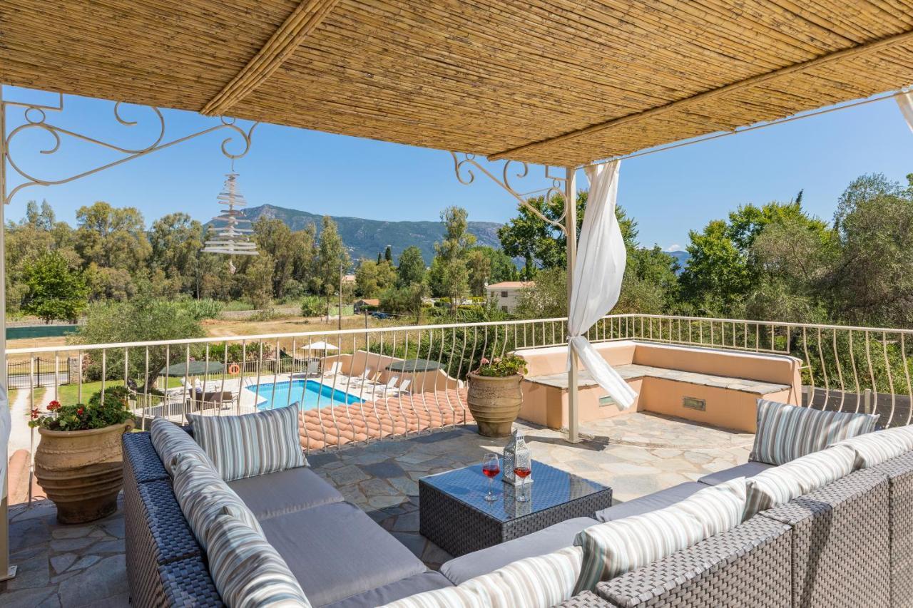Villa St Nicholas House With Private Heated Pool Dassia (Corfu) Exterior foto