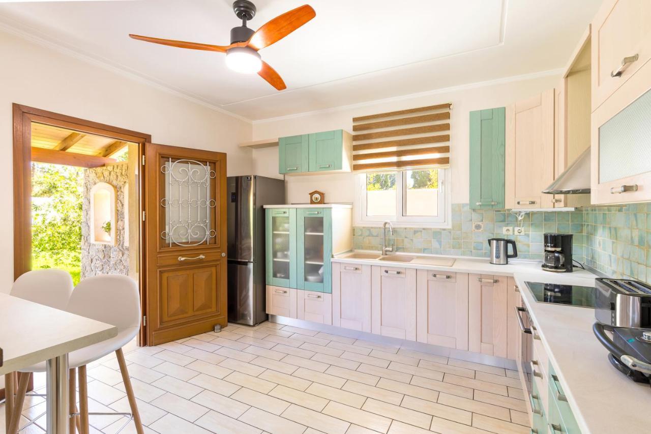 Villa St Nicholas House With Private Heated Pool Dassia (Corfu) Exterior foto