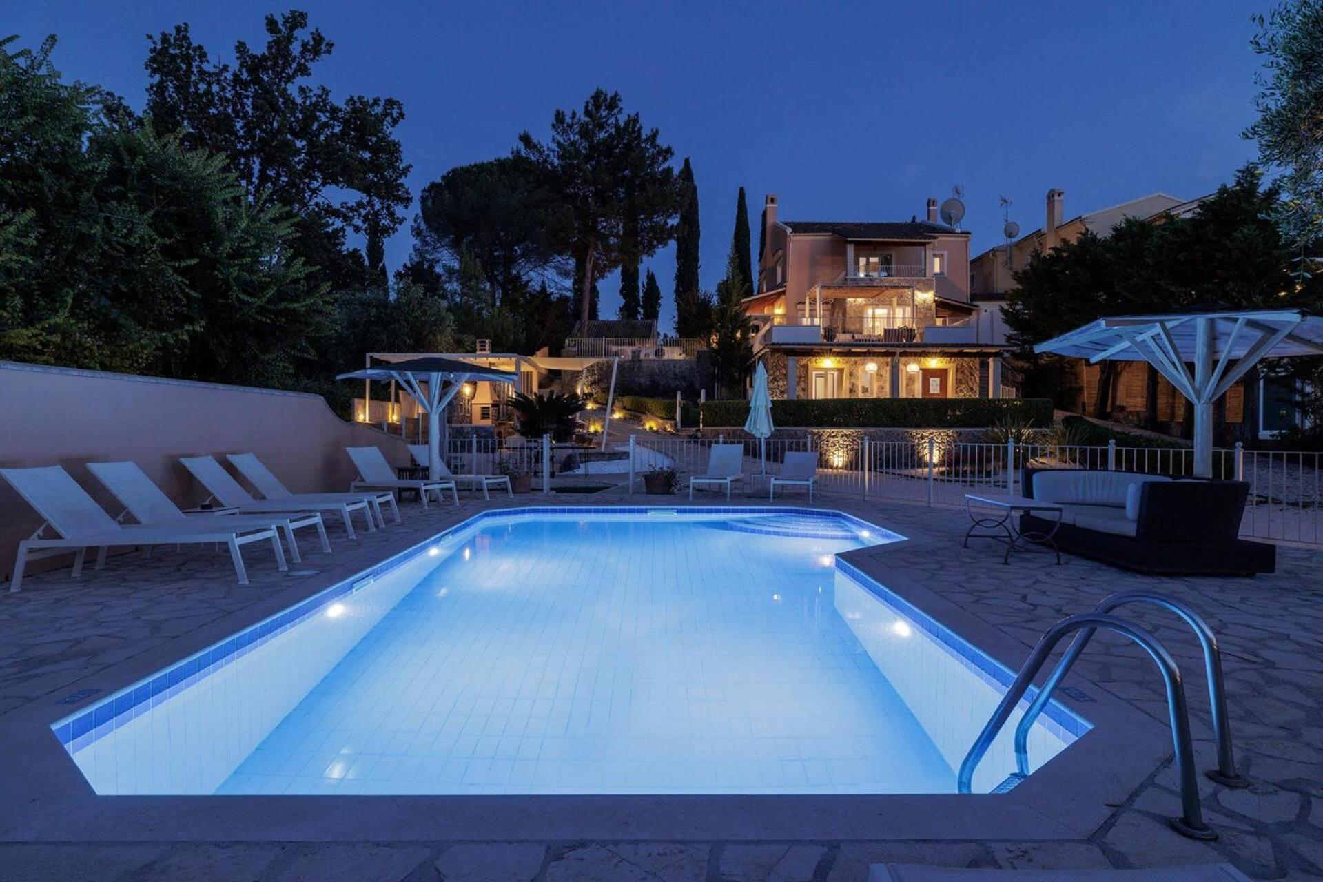 Villa St Nicholas House With Private Heated Pool Dassia (Corfu) Exterior foto