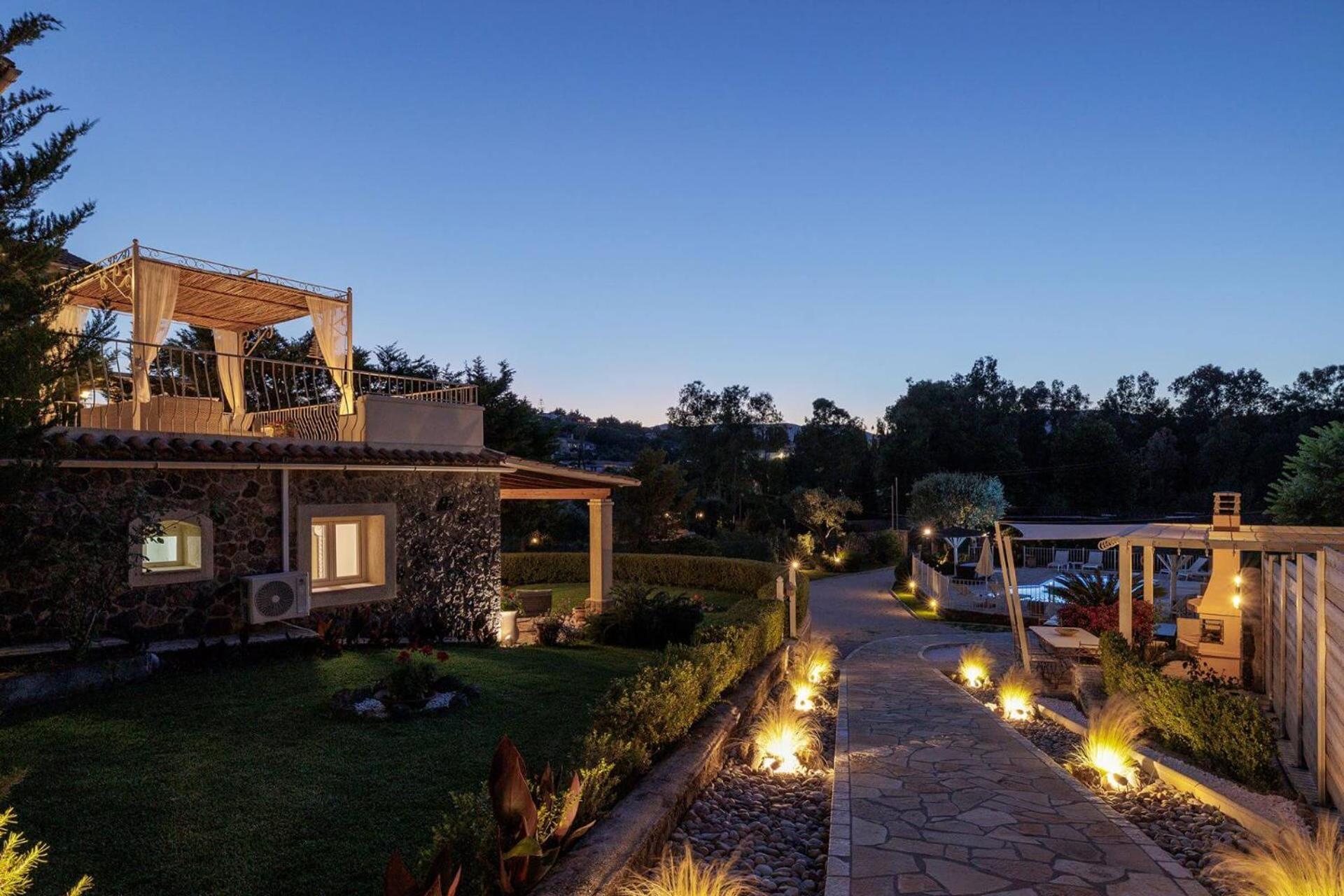 Villa St Nicholas House With Private Heated Pool Dassia (Corfu) Exterior foto