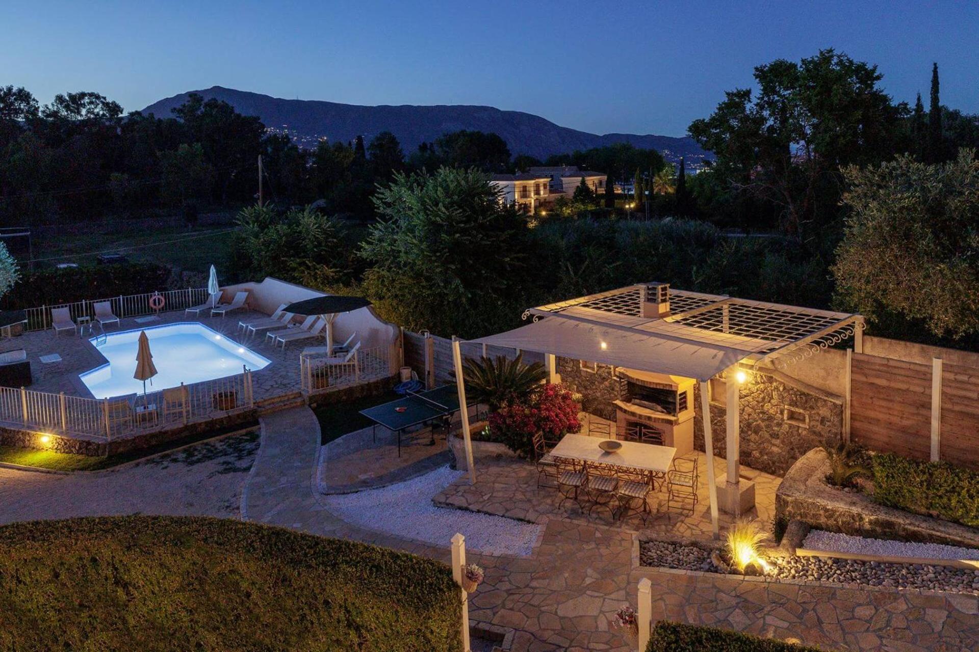 Villa St Nicholas House With Private Heated Pool Dassia (Corfu) Exterior foto