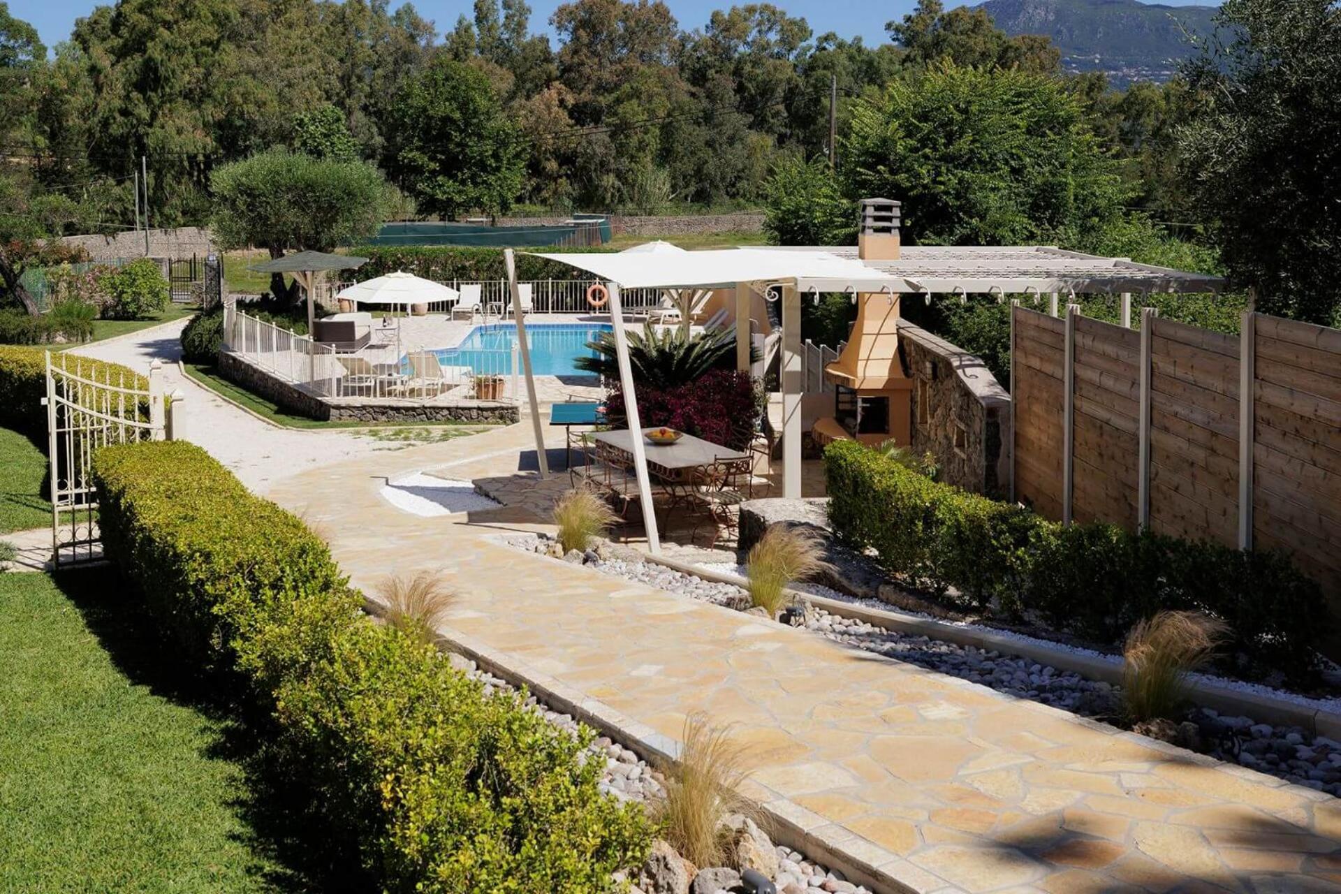 Villa St Nicholas House With Private Heated Pool Dassia (Corfu) Exterior foto