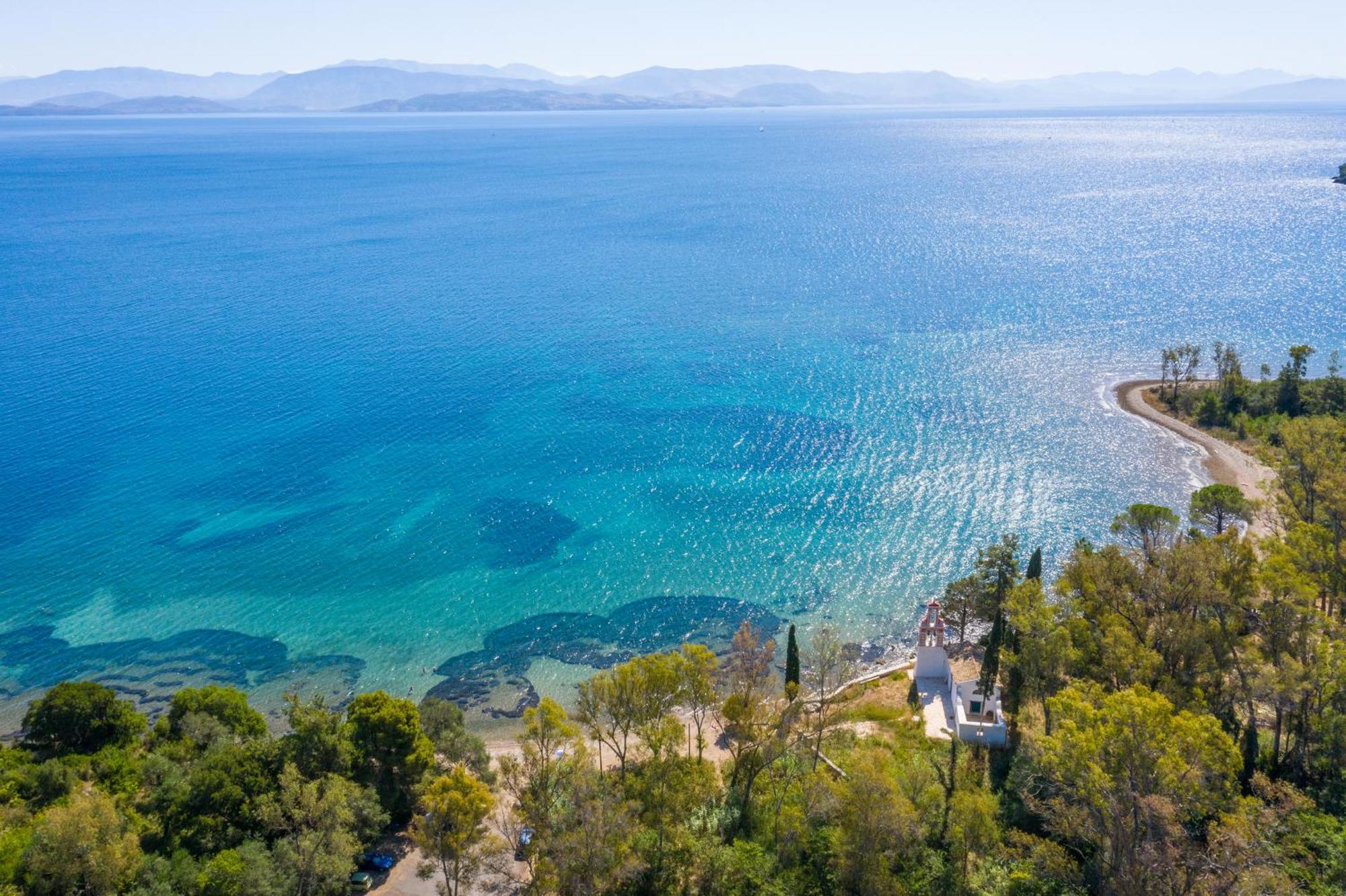Villa St Nicholas House With Private Heated Pool Dassia (Corfu) Exterior foto