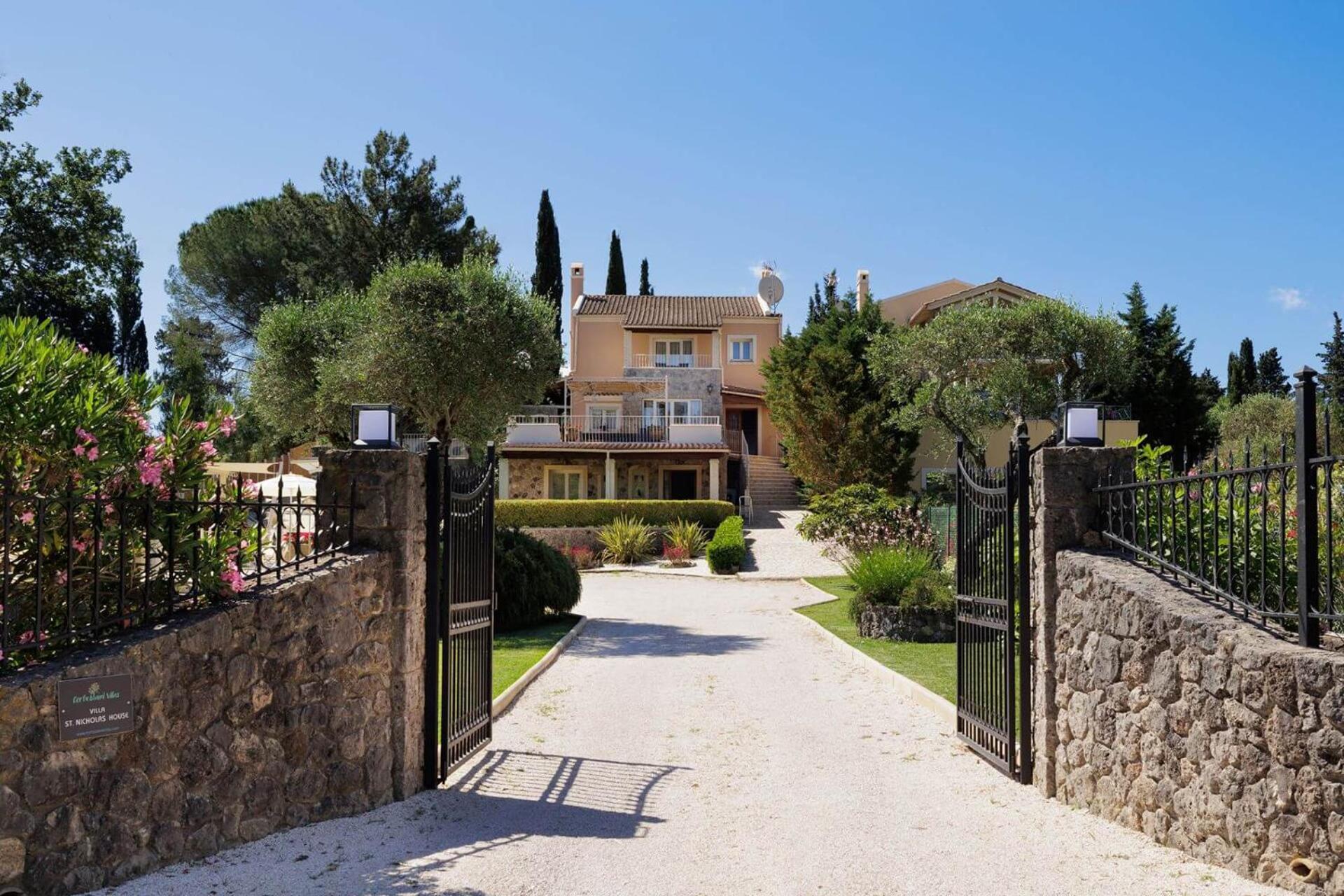 Villa St Nicholas House With Private Heated Pool Dassia (Corfu) Exterior foto